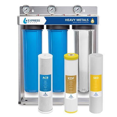 whole house water filter heavy metals|express water whole house filtration.